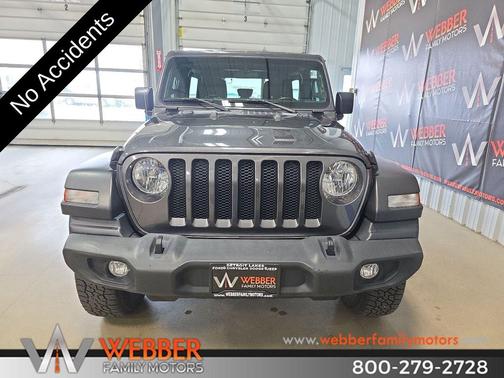 Granite Crystal Metallic Clearcoat 2020 Jeep Wrangler Unlimited Sport