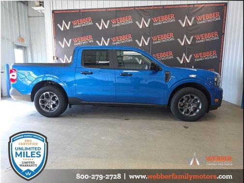 VELOCITY BLUE 2025 Ford Maverick XLT