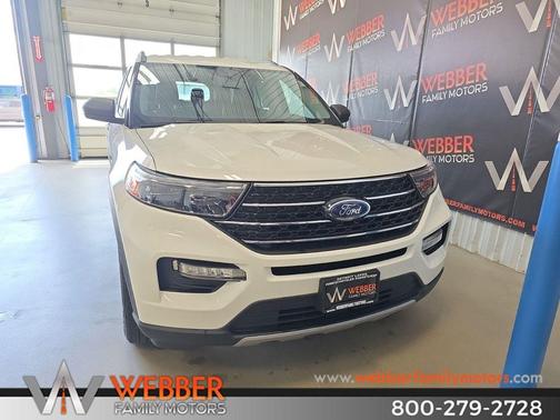 STAR WHITE MET TRI-COAT 2020 Ford Explorer XLT