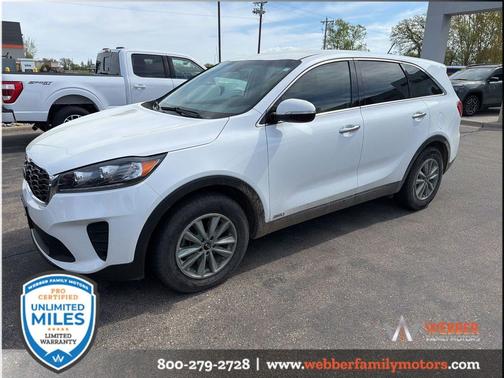 Snow White Pearl 2019 Kia Sorento LX
