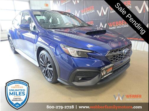 Sapphire Blue Pearl 2024 Subaru WRX Premium