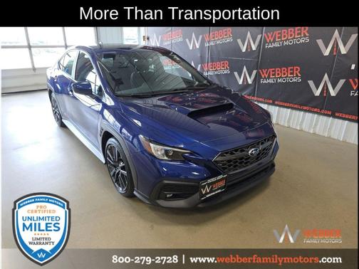 Sapphire Blue Pearl 2024 Subaru WRX Premium
