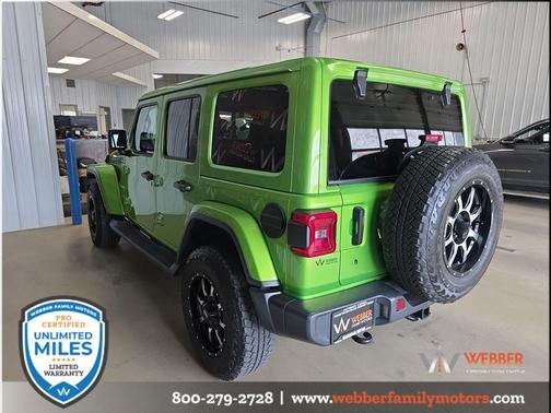 Mojito! Clearcoat 2018 Jeep Wrangler Unlimited Sahara