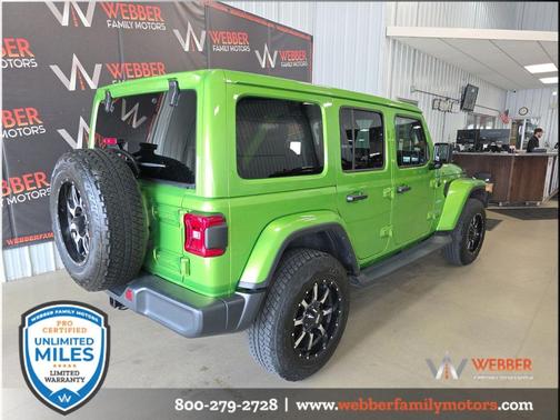 Mojito! Clearcoat 2018 Jeep Wrangler Unlimited Sahara