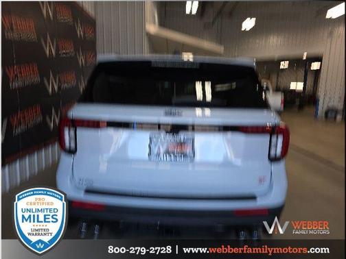 Space White Metallic 2026 Ford Explorer ST