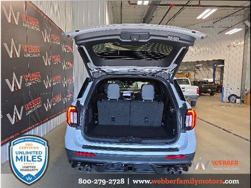 Space White Metallic 2026 Ford Explorer ST