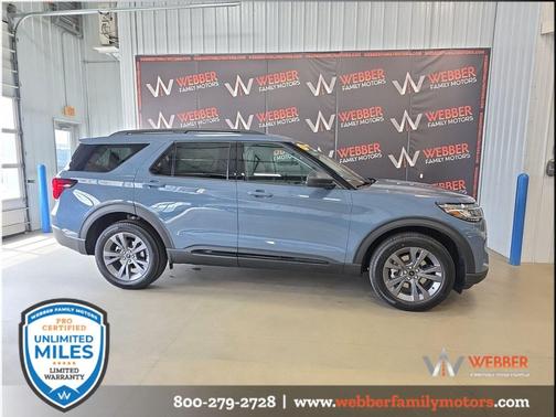 Vapor Blue Metallic 2026 Ford Explorer Active