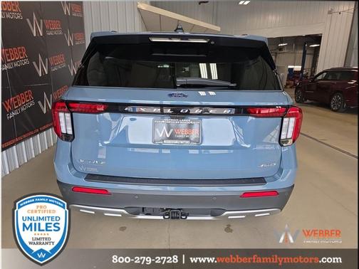 Vapor Blue Metallic 2026 Ford Explorer Active