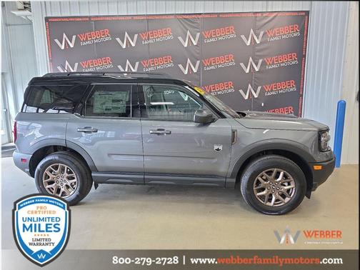 CARBONIZED GRAY METALLIC 2026 Ford Bronco Sport Big Bend