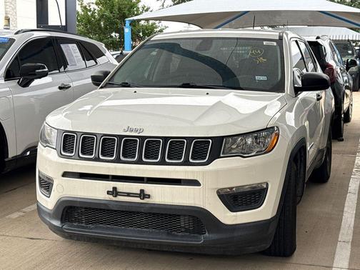 White Clearcoat 2021 Jeep Compass Sport