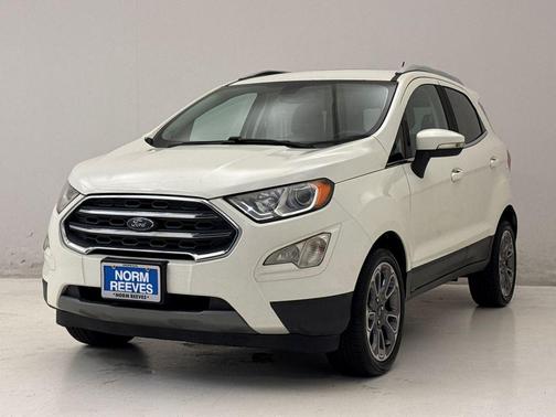 Diamond White 2020 Ford EcoSport Titanium