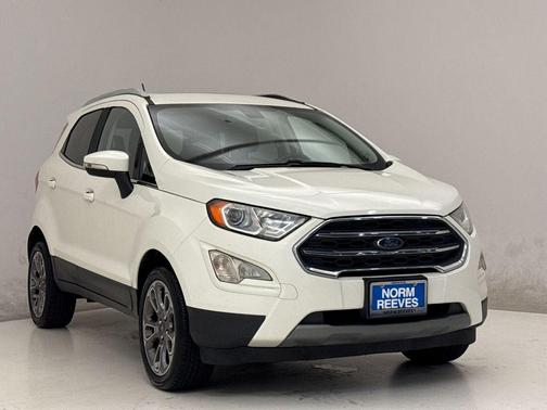 Diamond White 2020 Ford EcoSport Titanium