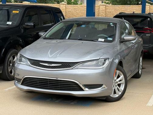 Billet Silver Metallic Clearcoat 2015 Chrysler 200 Limited