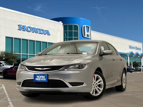 Billet Silver Metallic Clearcoat 2015 Chrysler 200 Limited