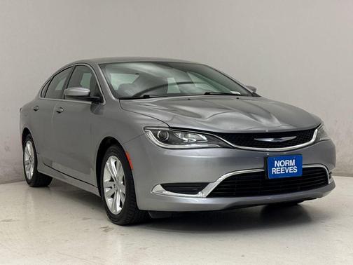 Billet Silver Metallic Clearcoat 2015 Chrysler 200 Limited