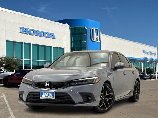 Meteorite Gray Metallic 2022 Honda Civic Sport Touring