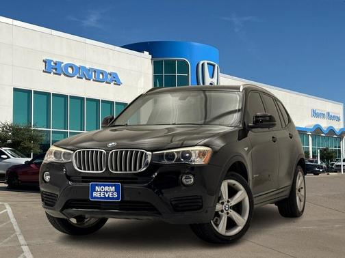 Jet Black 2017 BMW X3 xDrive35i