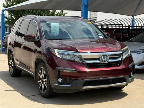 Deep Scarlet Pearl 2021 Honda Pilot Touring 8-Passenger