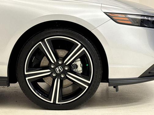 Solar Silver Metallic 2025 Honda Accord Hybrid Sport