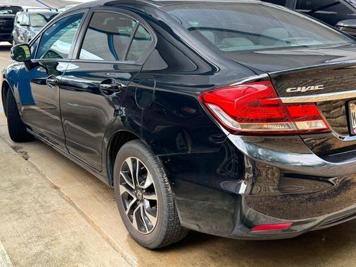 Crystal Black Pearl 2013 Honda Civic EX