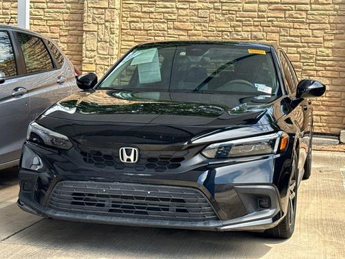 Black 2023 Honda Civic LX