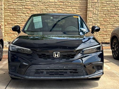 Black 2023 Honda Civic LX