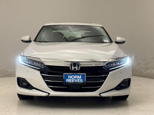 Platinum White Pearl 2022 Honda Accord Hybrid Touring
