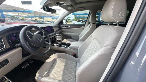 Pure Gray 2025 Volkswagen Atlas 2.0T SEL Premium R-Line