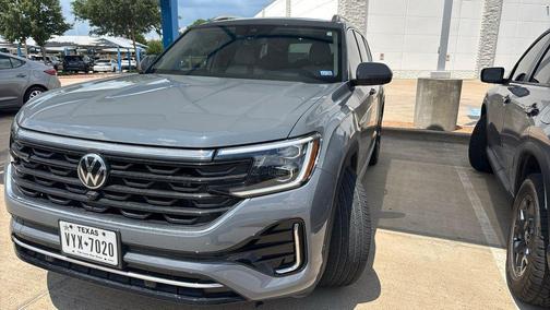 Pure Gray 2025 Volkswagen Atlas 2.0T SEL Premium R-Line