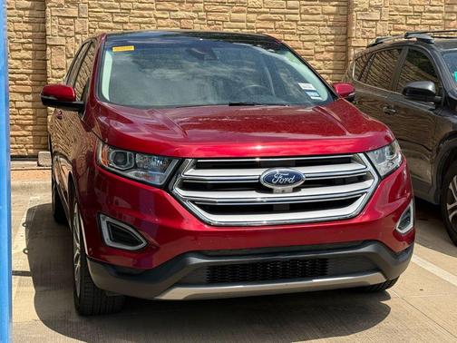 Ruby Red Metallic 2018 Ford Edge Titanium