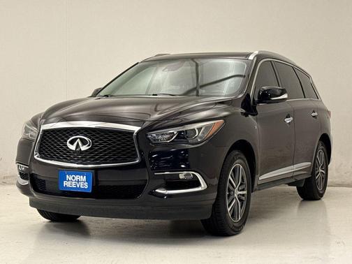 Imperial Black 2019 INFINITI QX60 Luxe