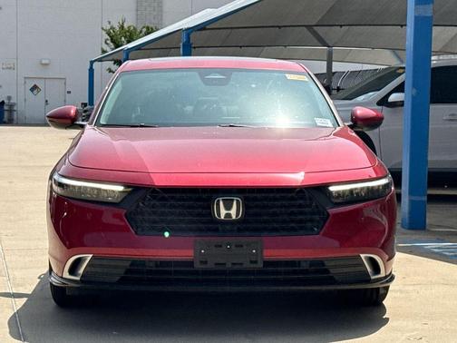 Radiant Red Metallic 2025 Honda Accord Hybrid Touring