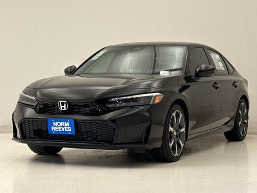 Crystal Black Pearl 2026 Honda Civic Hybrid Sport Touring