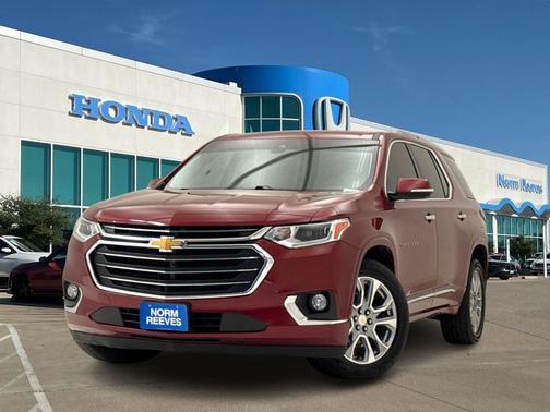 Cajun Red Tintcoat 2018 Chevrolet Traverse Premier