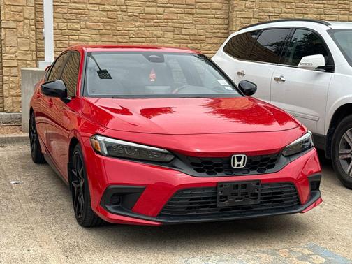 Rallye Red 2022 Honda Civic Sport