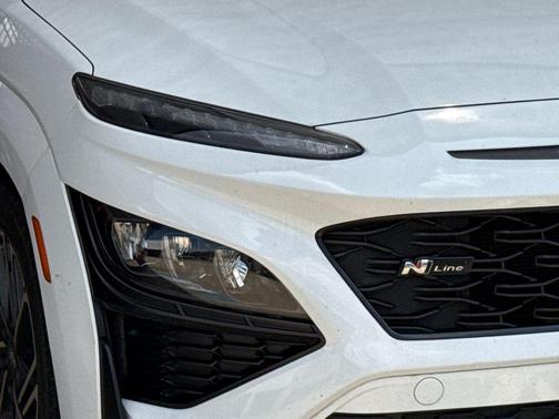 Lunar White 2022 Hyundai KONA N Line