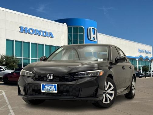 Crystal Black Pearl 2026 Honda Civic LX