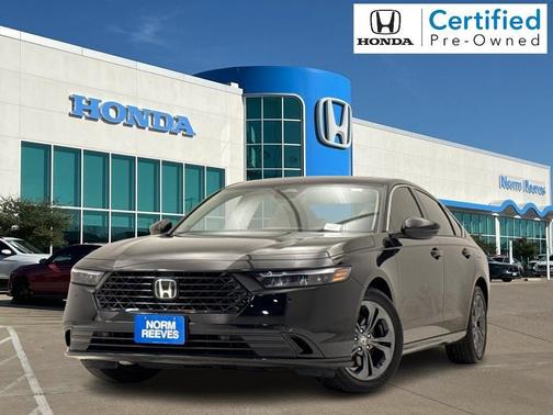 Crystal Black Pearl 2025 Honda Accord Hybrid EX-L