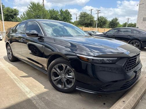 Crystal Black Pearl 2025 Honda Accord Hybrid EX-L