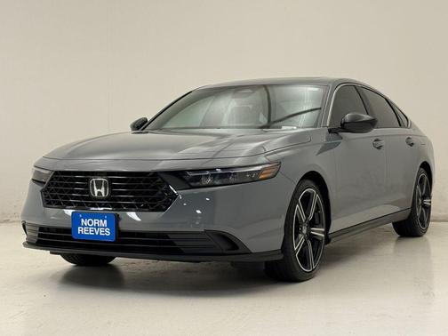 Urban Gray Pearl 2025 Honda Accord Hybrid Sport