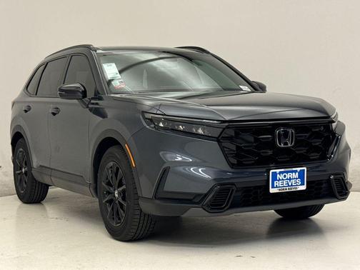 Meteorite Gray Metallic 2026 Honda CR-V Hybrid Sport