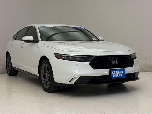 Platinum White Pearl 2024 Honda Accord Hybrid EX-L