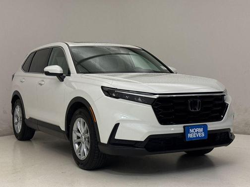 Platinum White 2025 Honda CR-V EX-L