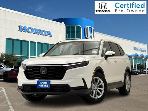 Platinum White 2025 Honda CR-V EX-L