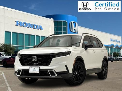 Platinum White Pearl 2026 Honda CR-V Hybrid Sport Touring