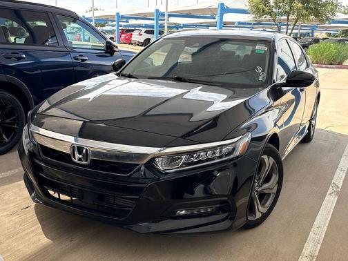 Black 2018 Honda Accord EX-L