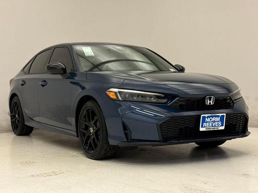 Blue Lagoon 2026 Honda Civic Hybrid Sport