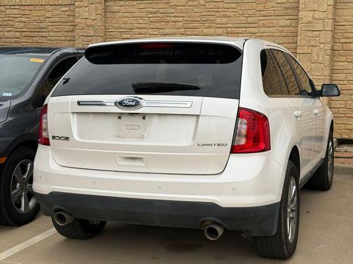 White Platinum Clearcoat Metallic 2014 Ford Edge Limited