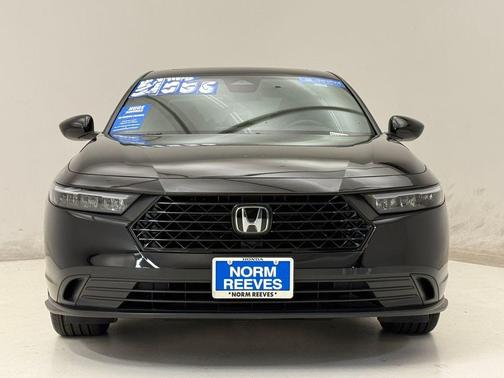 Crystal Black Pearl 2025 Honda Accord Hybrid Sport