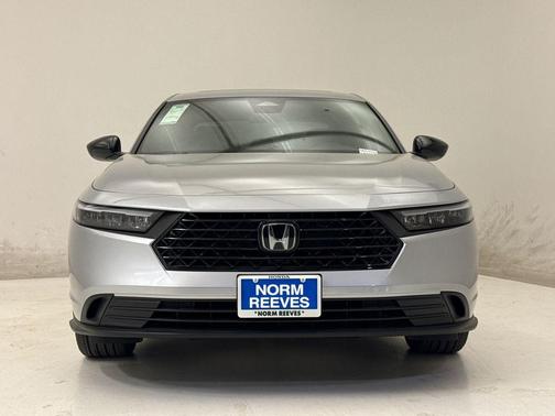 Solar Silver Metallic 2026 Honda Accord Hybrid Sport